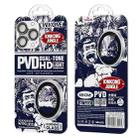 For iPhone 16 Pro / 16 Pro Max WK WTPC-012 Jungle Series Kinkong Sparkling Diamond Metal Lens Protector Film(Black) - 2
