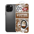 For iPhone 16 Pro / 16 Pro Max WK WTPC-013 Jungle Series Kinkong Sapphire Metal Camera Lens Protector Film(Silver) - 1