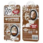 For iPhone 16 Pro / 16 Pro Max WK WTPC-013 Jungle Series Kinkong Sapphire Metal Camera Lens Protector Film(Silver) - 2