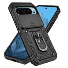 For Google Pixel 10 Sliding Camshield Holder Phone Case(Black) - 3