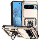 For Google Pixel 10 Sliding Camshield Holder Phone Case(Gold) - 1