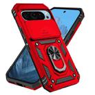 For Google Pixel 10 Pro Sliding Camshield Holder Phone Case(Red) - 3