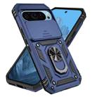 For Google Pixel 10 Pro Sliding Camshield Holder Phone Case(Blue) - 3
