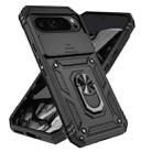 For Google Pixel 10 Pro XL Sliding Camshield Holder Phone Case(Black) - 3