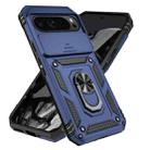 For Google Pixel 10 Pro XL Sliding Camshield Holder Phone Case(Blue) - 3
