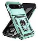 For Google Pixel 10 Pro XL Sliding Camshield Holder Phone Case(Green) - 3