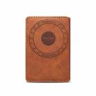 Denior V18 Magsafe Wallet Retro Texture Leather RFID Photo Frame Card Holder Bag(Brown) - 3