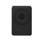 Denior V19 Magsafe Wallet Retro Texture Leather RFID Flip Card Holder Bag(Black) - 3