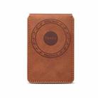 Denior V19 Magsafe Wallet Retro Texture Leather RFID Flip Card Holder Bag(Brown) - 3