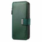 For OPPO Reno13 CaseNeo MagSafe RFID Anti-theft Zipper Wallet Retro Leather Phone Case(Green) - 2