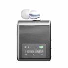 K89 Business Lavalier Single Ear Bluetooth Earphones(Silver) - 1