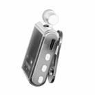 K89 Business Lavalier Single Ear Bluetooth Earphones(Silver) - 2