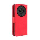 For Fossibot S3 Pro Skin Feel Calf Texture Card Slots Leather Phone Case(Red) - 3