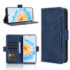 For Fossibot S3 Pro Skin Feel Calf Texture Card Slots Leather Phone Case(Blue) - 1