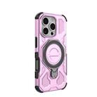For iPhone 16 Pro J-20 Solid Color MagSafe Magnetic TPU+PC Phone Case(Pink) - 3