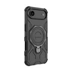 For iPhone 17 Air J-20 Solid Color MagSafe Magnetic TPU+PC Phone Case(Black) - 3