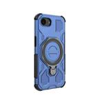 For iPhone 16e J-20 Solid Color MagSafe Magnetic TPU+PC Phone Case(Blue) - 3