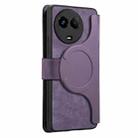 For Reamle 11 5G / 11X CaseNeo MagSafe RFID Anti-theft Zipper Wallet Retro Leather Phone Case(Purple) - 3
