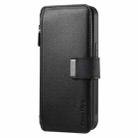 For Realme C67 4G CaseNeo MagSafe RFID Anti-theft Zipper Wallet Retro Leather Phone Case(Black) - 2
