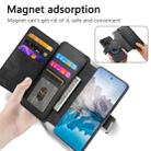 For Realme 14 CaseNeo MagSafe RFID Anti-theft Zipper Wallet Retro Leather Phone Case(Black) - 3