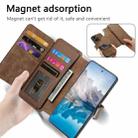 For Realme 14 CaseNeo MagSafe RFID Anti-theft Zipper Wallet Retro Leather Phone Case(Brown) - 3