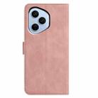 For Honor 400 Pro Global 160.8mm Moonlit Butterfly Dance Pattern Embossed Leather Phone Case(Pink) - 3