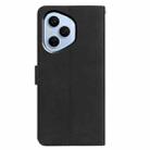 For Honor 400 Pro Global 160.8mm Moonlit Butterfly Dance Pattern Embossed Leather Phone Case(Black) - 3