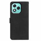 For Honor 400 Lite Global Moonlit Butterfly Dance Pattern Embossed Leather Phone Case(Black) - 3