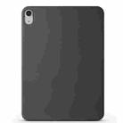 For iPad 2022 / 2025 Trifold Magnetic Split Acrylic Leather Tablet Case(Black) - 3