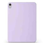 For iPad 2022 / 2025 Trifold Magnetic Split Acrylic Leather Tablet Case(Taro Purple) - 3