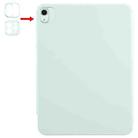 For iPad Air 11 2024 / 2025 Trifold Magnetic Split Acrylic Leather Tablet Case(Baby Green) - 3