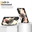 For Samsung Galaxy S24+ 5G Shockproof Kickstand Metallic Shaft MagSafe Phone Case(Rose Gold) - 2