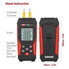 TRSI TA610B Industrial Handheld K-Type Thermocouple Thermometer, Dual Channel - 2