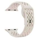 For Apple Watch 42mm / 41mm / 40mm / 38mm xDfind Mesh Reverse Buckle Silicone Watch Band(Starlight) - 3
