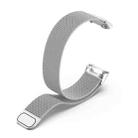 For Fitbit Charge 6 / 5 xDfind Milanese Magnetic Metal Watch Band, Size:S(Silver) - 3