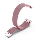 For Fitbit Charge 6 / 5 xDfind Milanese Magnetic Metal Watch Band, Size:S(Rose Pink) - 3