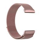 For Fitbit Versa 4 / 3 / Sense 2 / Sense xDfind Milanese Magnetic Metal Watch Band, Size: S(Rose Pink) - 2