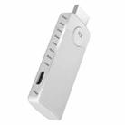 Q50 Leather Texture Wireless HDMI Video Transmitter and Receiver Extender Adapter(White) - 2