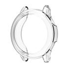 For Garmin vivoactive 6 Half Coverage Hollow TPU Watch Protective Case(Transparent) - 1