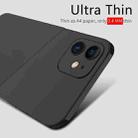 For iPhone 12 mini X-level Wing Series Shockproof Ultra Thin Matte Protective Case(Transparent Black) - 3