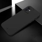 For iPhone 12 X-level Wing Series Shockproof Ultra Thin Matte Protective Case(Solid Black) - 1