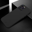 For iPhone 12 Pro X-level Wing Series Shockproof Ultra Thin Matte Protective Case(Solid Black) - 1