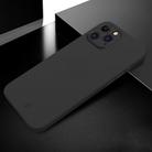 For iPhone 12 Pro X-level Wing Series Shockproof Ultra Thin Matte Protective Case(Transparent Black) - 1