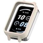 For Honor Band 10 PC Ear Half Coverage Watch Protective Frame(Vintage White) - 1