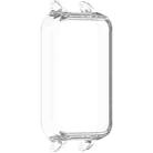 For Honor Band 10 PC Ear Half Coverage Watch Protective Frame(Transparent White) - 3