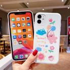 For iPhone 11 Cartoon Bear Pattern Shockproof TPU Protective Case(Milk Tea and Bear) - 2