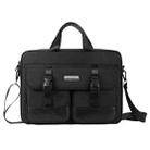 DUX DUCIS EDGE 14-15.4 inch Handbag Single Shoulder Laptop Bag(Black) - 2