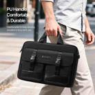 DUX DUCIS EDGE 14-15.4 inch Handbag Single Shoulder Laptop Bag(Black) - 3