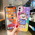 For iPhone 11 Graffiti Animal Pattern Shockproof TPU Protective Case(Duck) - 3