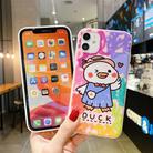 For iPhone 11 Pro Graffiti Animal Pattern Shockproof TPU Protective Case(Duck) - 3